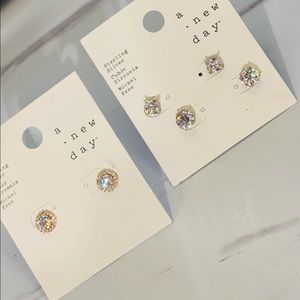 NWT a.new.day. Sterling silver, Nickel Free earrings